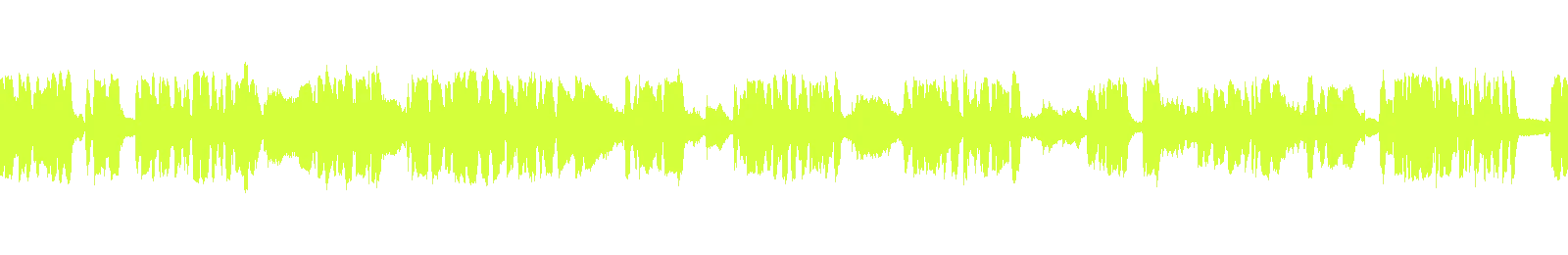 Waveform of the mixed comedian mic and audience audio
